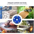 thumbnail image 2 of Labymos Wood Carving Cutter Disc Woodworking Shovel Plate Sculpting Tool Milling Attachment for 16mm Angle, 2 of 7
