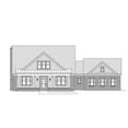 thumbnail image 2 of 763-2210: Traditional Country 3 Bed, 2 Bath Luxury Home Plan, 2270 Sq Ft: Full Blueprints with License to Build by Home Plan Marketplace - Lesuto, 2 of 8