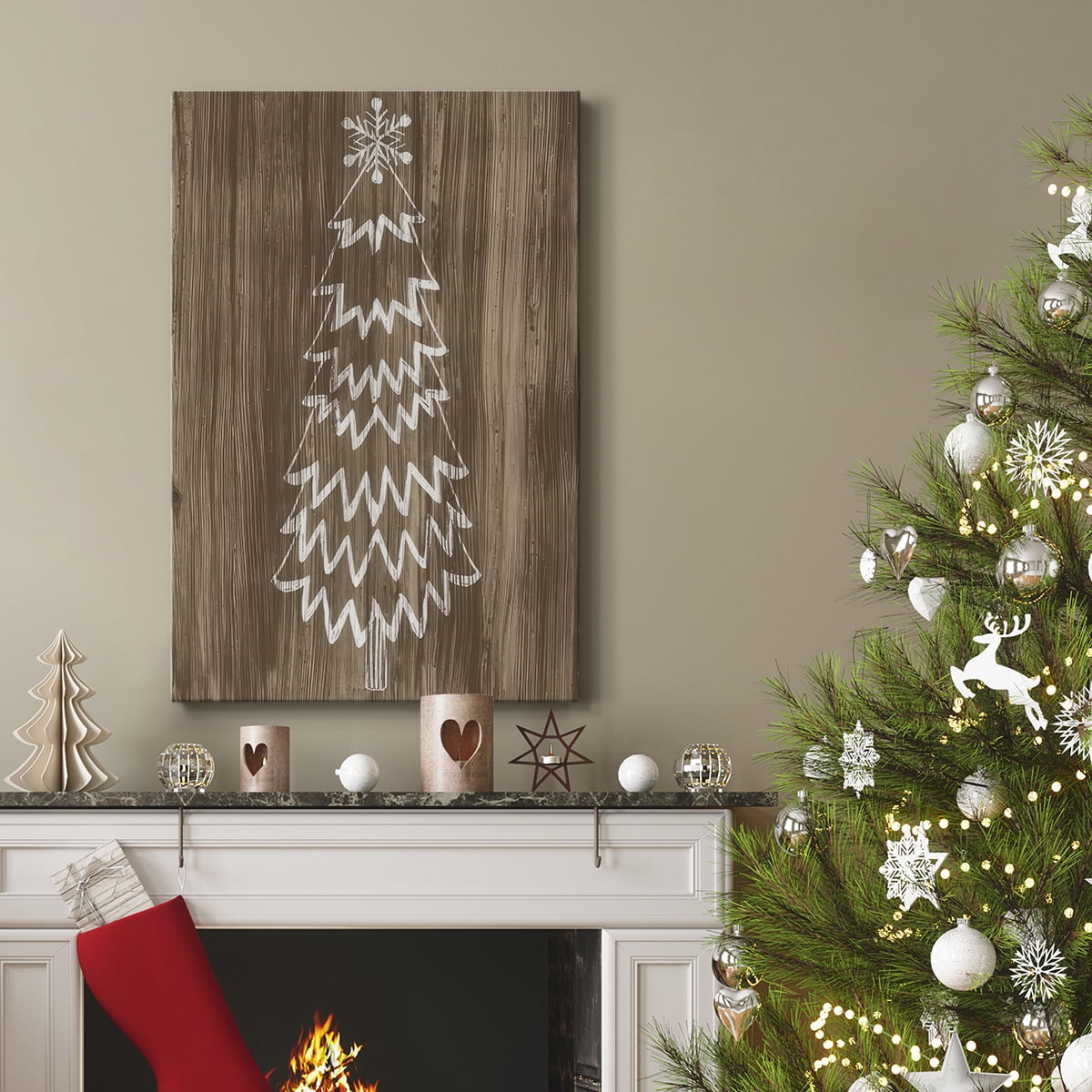 Barnwood Wonderland VIII- Gallery Wrapped Canvas