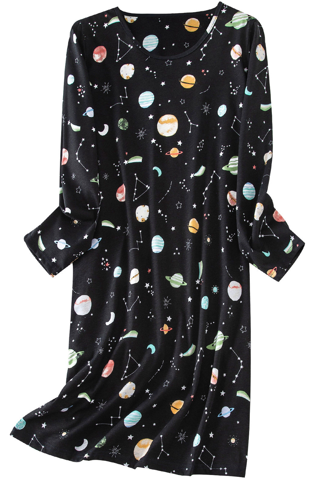 Nightshirt Knit Oversized Sleep Tee 