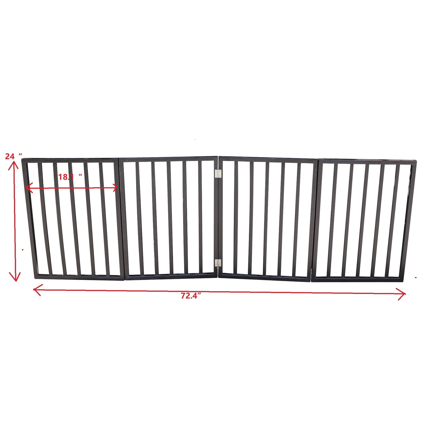Pefilos Extra Wide and Tall Dog Gate for The House, Doorway, Stairs, Baby Gates for Dogs Freestanding Pet Gate for Cats, Folding Pet Puppy Safety Fence, Brown Pefilos Extra Wide and Tall Dog Gate for The House, Doorway, Stairs, Baby Gates for Dogs Freestanding Pet Gate for Cats, Folding Pet Puppy Safety Fence, Brown