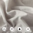 thumbnail image 4 of MooMee Flat Sheet Only 100% Washed Cotton Linen Like Textured Breathable Lightweight (New Natural Linen, King 108" x 102"), 4 of 4