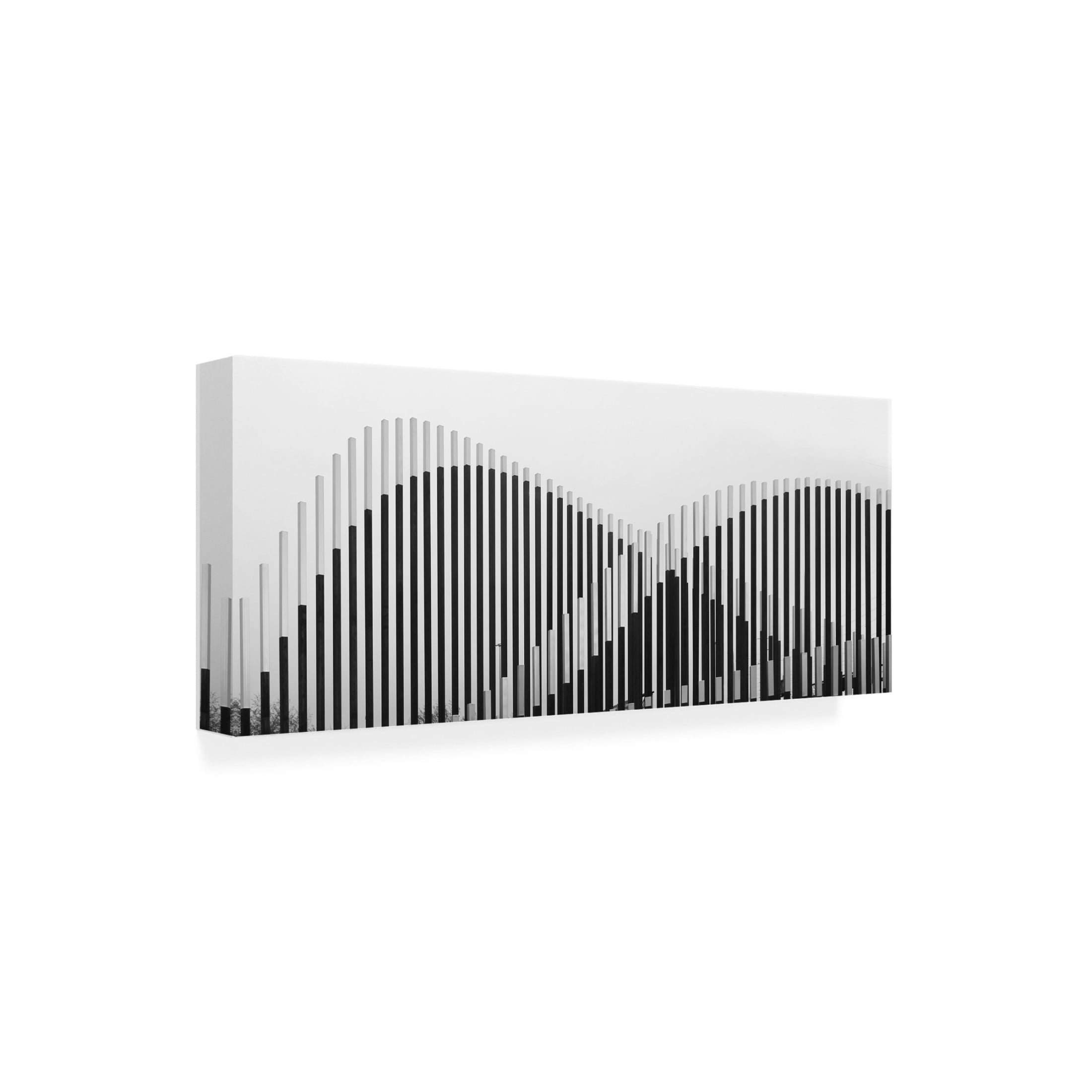 Trademark Fine Art Ivan Huang  Melodic Wave I Canvas Wall Art