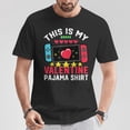 thumbnail image 2 of This Is My Valentine Pajama T-Shirt – Video Games Valentine Shirt for Boys, Cute Gamer Valentine’s Day Tee, Fun Pajama Day Celebration Gift for Boys, 2 of 3