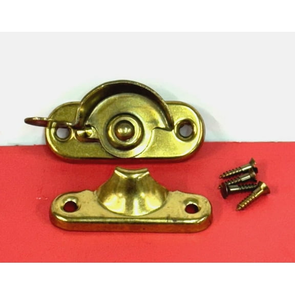 Sash Fastener Replacement Window Latch Steel Brass Finish New Made In Usa 125E