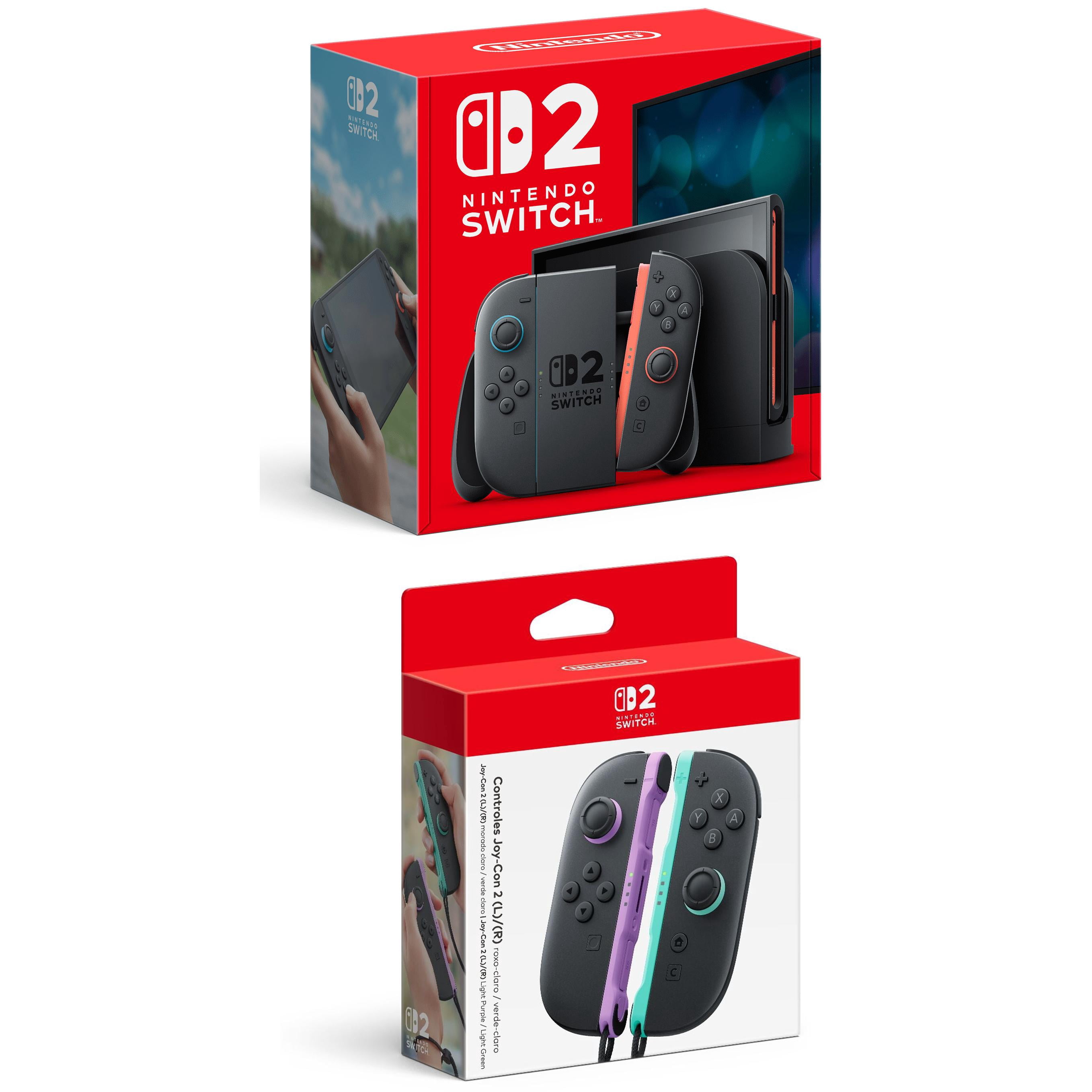 Nintendo, Joy-Con Controller, Pastel Purple and Pastel Green