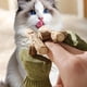 thumbnail image 4 of Juguete Para Gatos Con Forma De Espina De Pescado: Palito De Madera Para Limpiar Los Dientes Con Diseño De Espina De Pescado, Aromatizado Para Relajar Y Duradero (+ Mixto + Espina De Pescado Con Sab, 4 of 4