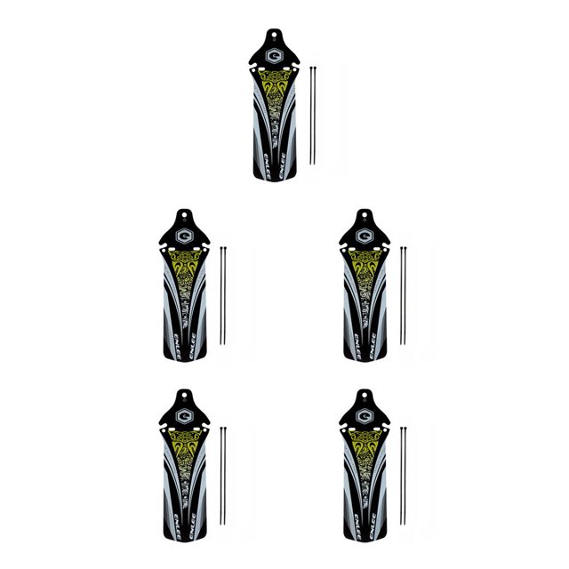 Greeniant Guardabarros de plástico para bicicleta de montaña, guardabarros para bicicleta de carretera, Dirtboard, ciclismo, piezas extraíbles, F Type2 NO2 Greeniant CBP154941