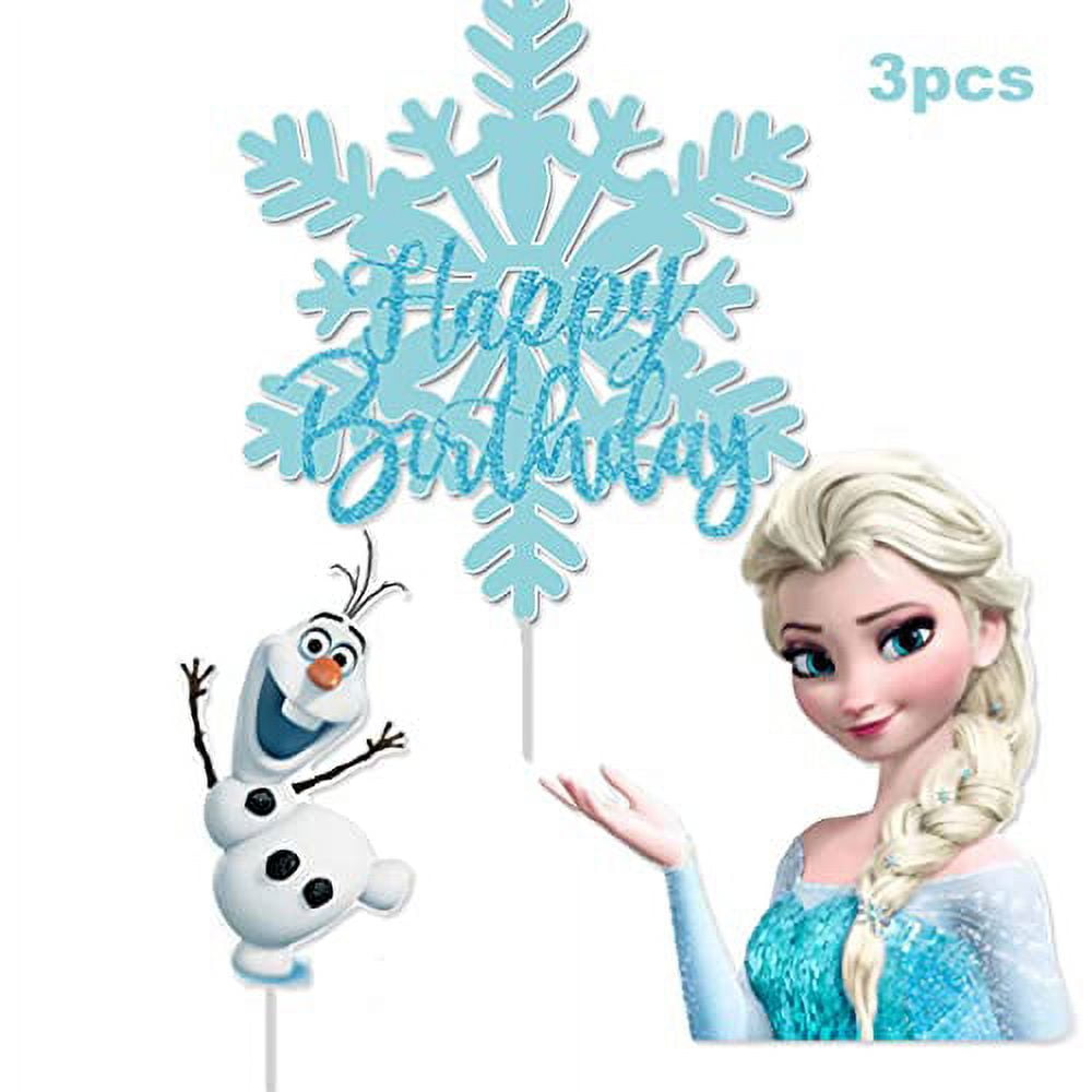 Happy Frozen Birthday Elsa Cake Topper - Walmart.com happy-frozen-birthday-elsa-cake-topper-walmart-com
