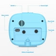 thumbnail image 5 of Alarm Clock, AMIR Silent Non Ticking Clock with Snooze & Night Light Alarm Clock for Kids Elderly Bedroom School Office Blue, 5 of 9