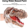 thumbnail image 5 of Juguete de plástico con cabeza de Animal simulada, marioneta de mano interactiva en vivo, gran regalo para el hogar, cabeza de dragón Tiranosaurio Rex para niños, 5 of 5