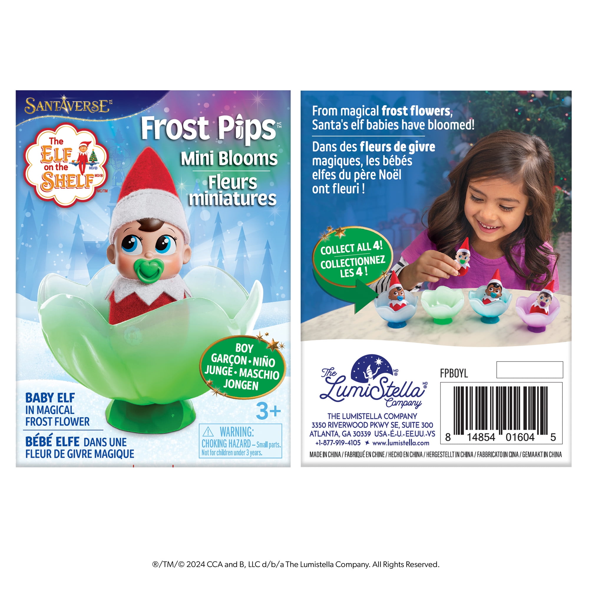 The Elf on the Shelf Frost Pips Mini Blooms Elf Baby (Blue-Eyed Boy)