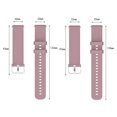thumbnail image 5 of Cheers US Watch Band 20mm/22mm Plaid Soft Silicone Watchband Wrist Strap Replacement for Venu SQ/Venu/Vivoactive 3 4/Forerunner 245 skin friendly Comfortable for High quality Silicone, 5 of 7