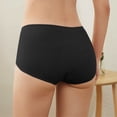thumbnail image 4 of Intimates 4PCWomen's Widened Version Of Three Layer Anti-Side Underwear Midwaist Underwear One Size, 4 of 7