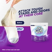 OxiClean Triple Action Odor Blasters Odor and Stain Remover Powder, To Use with Detergent, 4 lbs