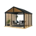 thumbnail image 3 of Sojag Boda 12 x 12 x 10 ft Wood Effect Gazebo, 3 of 12