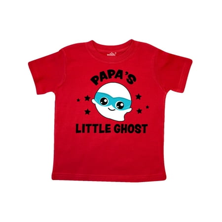 

Inktastic Cute Papa s Little Ghost with Stars Gift Toddler Boy or Toddler Girl T-Shirt