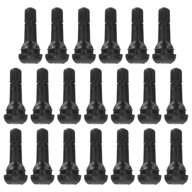 20 Pcs Valves de Pneu Tubeless Valves de Pneu à Encliqueter Accessoires de Remplacement Automobile