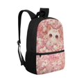 thumbnail image 2 of HUIACONG Cherry Blossom Kitten School Backpack for Primary Students Large Capacity Ergonomic Breathable Adjustable Straps for Boys Girls Ages 6‑18 Daily Use, 2 of 6