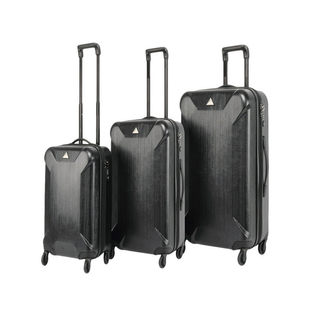 Triforce Oxford Collection Hardside 3 Piece Spinner Luggage Set