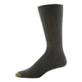 thumbnail image 4 of GOLDTOE Edition Mens Dress Rib Crew Socks, 3-Pack, 4 of 4