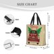thumbnail image 3 of Easygdp Christmas Vintage Red Truck Bolsa Tote para Mujer, Bolso de Hombro para Trabajo, Playa, Viajes, Compras y Supermercado, 3 of 7