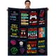 thumbnail image 1 of LHSHID Gaming Blanket for Men Teen Gifts for Gamer Video Game Lover Throw Blanket Gamer Gift Blanket for Couch Sofa 1 60x80in, 1 of 5