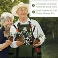 thumbnail image 5 of Gardening Apron Waterproof Cross Back Apron, 600D Heavy Duty Apron Harvest with Pockets and Quick Release, 5 of 8