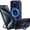 Darkblue, variant on Ancove for iPhone 16 Pro Max PU Leather TPU Case Grip Loop Magnetic Stand,Compatible with MagSafe,Built-in Kickstand,for Men Women,Coffee