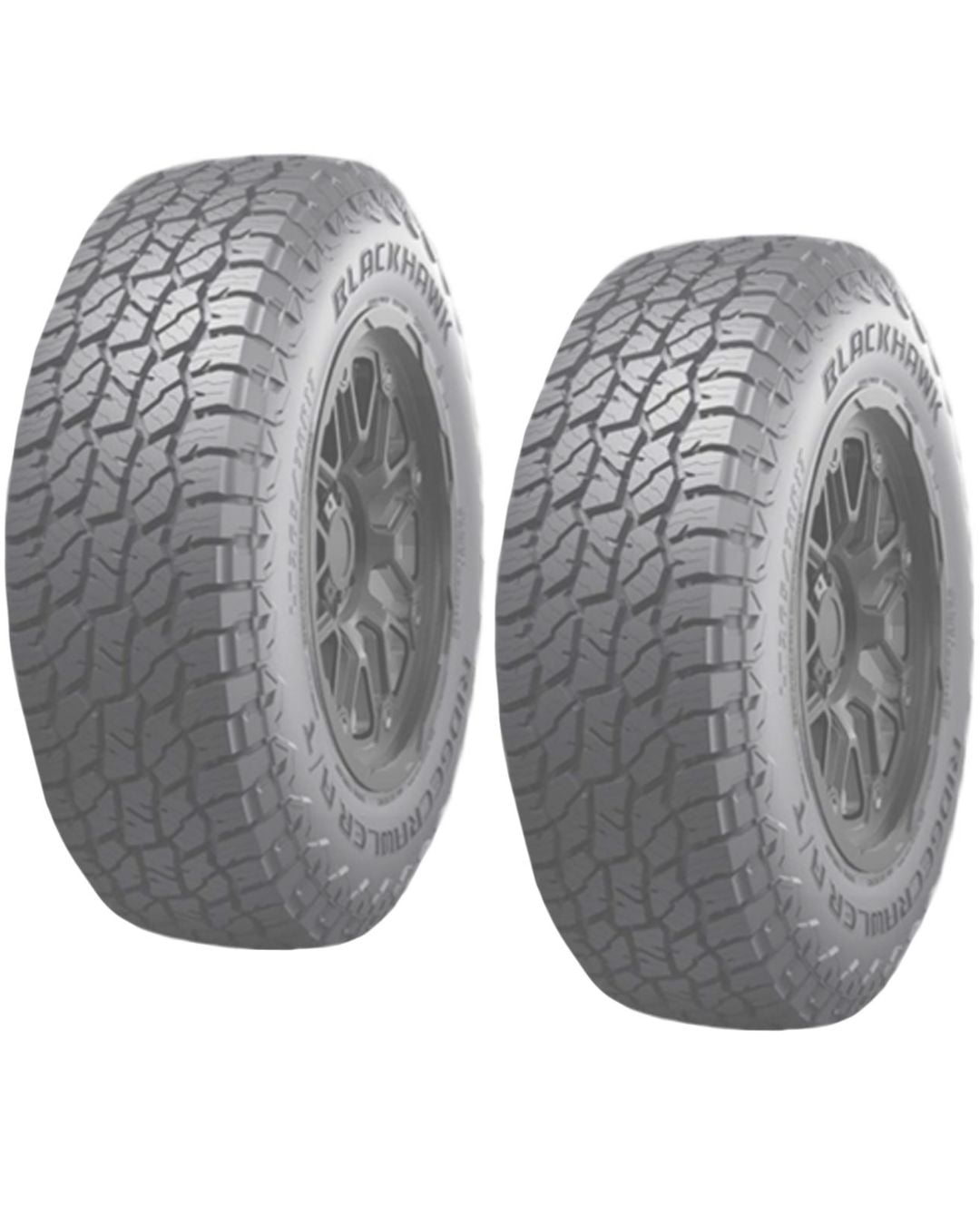 PAQUETE DE 2 LLANTAS 245 75 R17 BLACKHAWK RIDGECRAWLER AT VT LT 118S ...