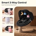thumbnail image 2 of HARPPA Electric Baby Swing, Infant Swing with Remote Control, 5 Sway Speeds, Black, 2 of 8