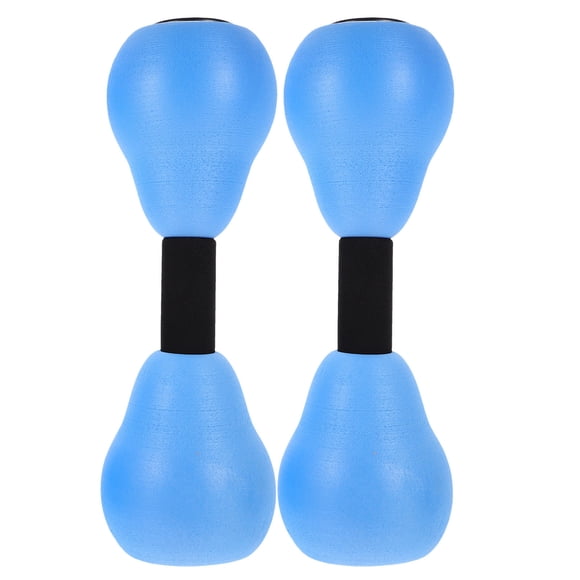 WEUVEB 2Ud Mancuernas Para Ejercicios De Resistencia Color Azul Para Fitness Y Entrenamiento En Piscina
