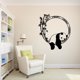 thumbnail image 3 of Panda durmiendo pegatina de pared de bambú PVC extraíble Animal tatuaje papel pintado habitación de niños dibujos animados arte calcomanías Inevent JJ11709-00, 3 of 4