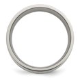 thumbnail image 2 of Titanium 14k Yellow Inlay 8mm Band Ring Wedding Precious Metal, 2 of 11