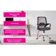 thumbnail image 5 of Silla de Oficina Offiho Ergonómica Reclinable con Altura Ajustable y Soporte Lumbar Tapiz Mesh, 5 of 5