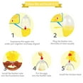 thumbnail image 4 of facefd Table Balance Game Chicken Drop Eggs Game Pull Out Feathers Toy Draw Lots Toy for Kids Adults, 4 of 6