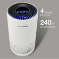 thumbnail image 3 of Happy Living 4-Stage Filtration HEPA Air Purifier, Silver, 3 of 6