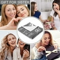 thumbnail image 4 of Sister Gifts, Gifts for Mothers Day, Sisters Gifts from Sister, Blanket, Gifts for Sister, Sister Birthday Gifts from Sister, Big Sister Gift, Throw Blanket, 50" X 60" (Grey), 4 of 6