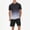 Gray, variant on Mens Athletic Shirts Short Sleeve Crew Neck Quick Dry Gradient Color T-Shirts Casual Loose Fit Gym Workout Tops Tees, 2026 New Limited-time Off