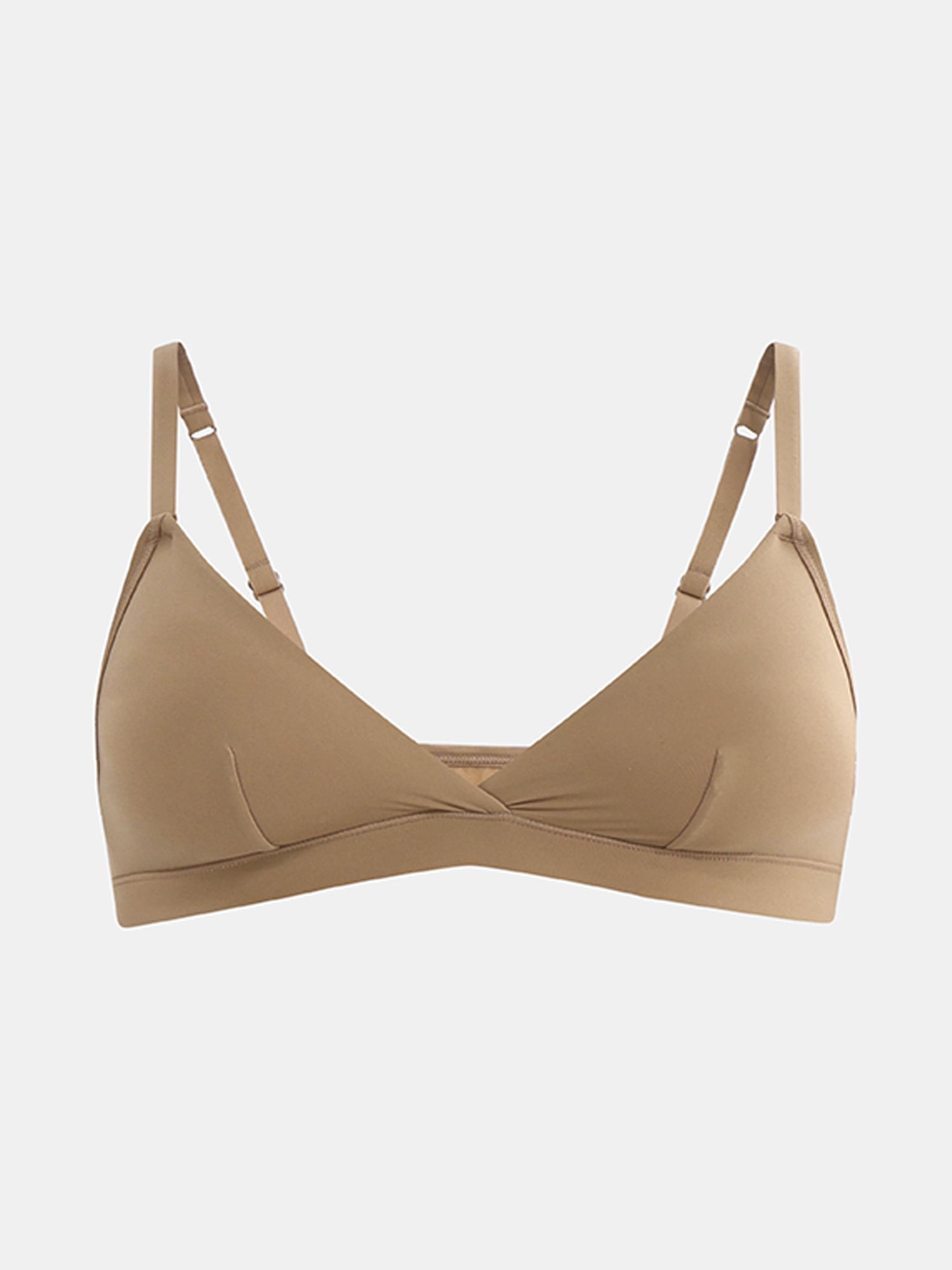 No Boundaries Women's Fit Stretch Triangle Bralette, Sizes XS-3XL