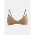 thumbnail image 3 of No Boundaries Women's Fit Stretch Triangle Bralette, Sizes XS-3XL, 3 of 3