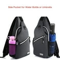 thumbnail image 5 of Mosiso Polyester Sling Chest Backpack for Men Women Shoulder Bags Crossbody Outdoor Sport Bag, 5 of 6