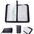 thumbnail image 2 of Douhoow 80 Sleeve CD DVD Disc Carry Case Holder Bag Wallet Storage Ring Binder, 2 of 9