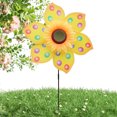 thumbnail image 3 of Estaca Molino Viento Girasol Giratorio Decoraciones Coloridas para El, 3 of 9