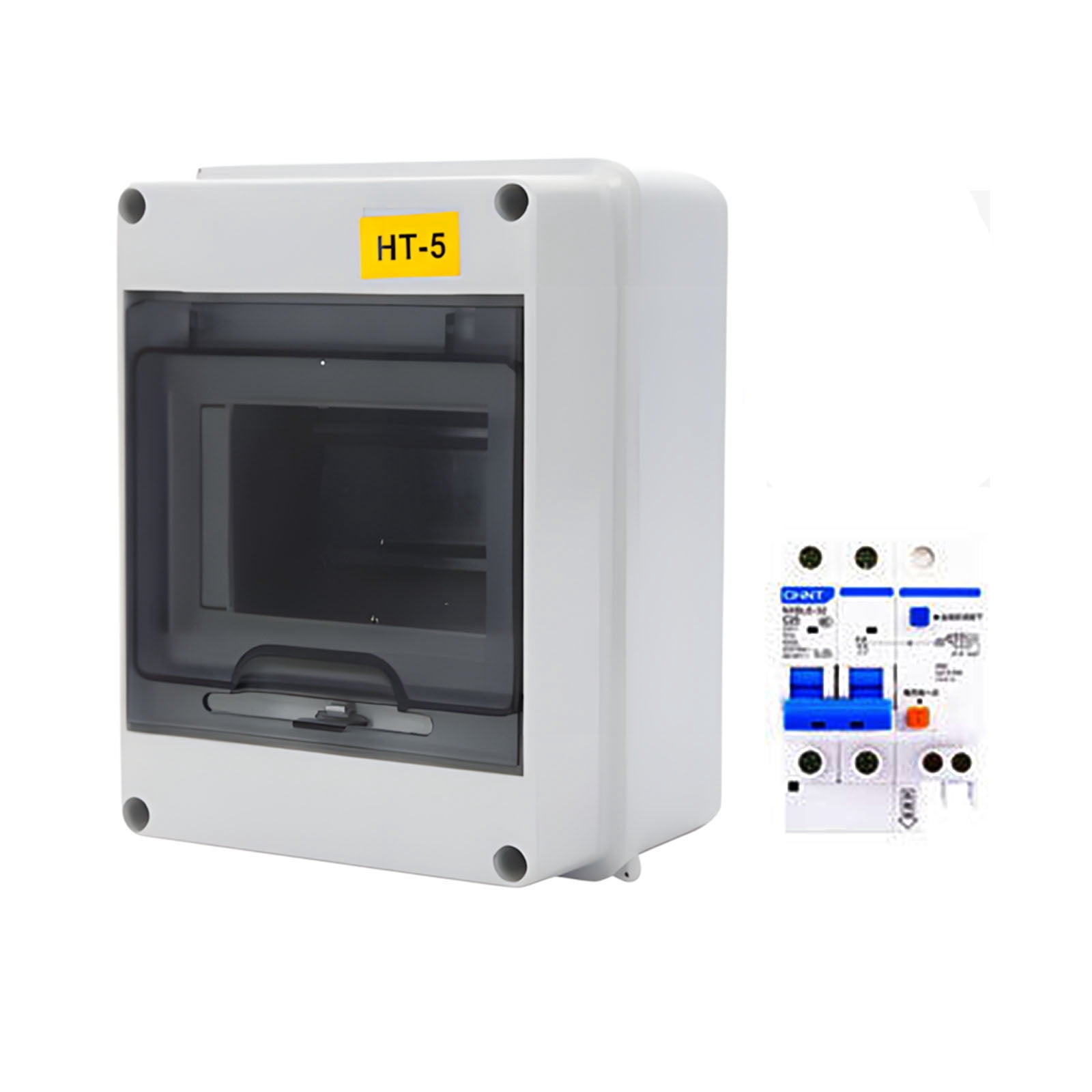 Weather Resistant Plastic Connection Box With Separation Design For Safe Outside And Inside Electrical Installation