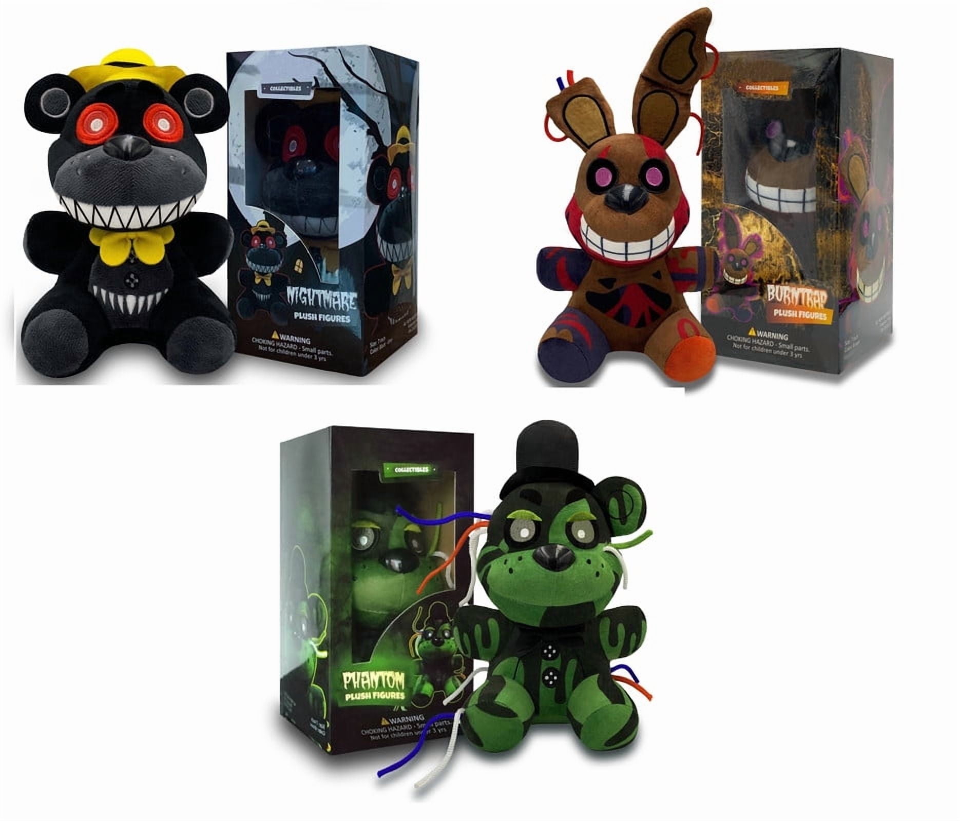 Collectible Stuffed Combo 3 Character Nightmare Plush + Phantom