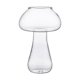 thumbnail image 2 of Toystoory Hermosa taza de cristal con forma de seta, elegante regalo de boda, copa de cristalería novedosa de diseño creativo Organizadores de utensilios de cocina, 2 of 6