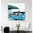 thumbnail image 2 of Giant Art 72x72 Boats Fine Art Giant Canvas Print in Multi-Color, 2 of 3