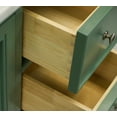 thumbnail image 6 of Bella 48" Bathroom Vanity with Sage Green Cabinet and Carrara Marble Top, 6 of 7