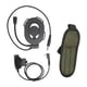 thumbnail image 2 of HD01 Casco de caza militar Auriculares Walkie Talkie ajustables para Kenwood TK?3107, 2 of 8